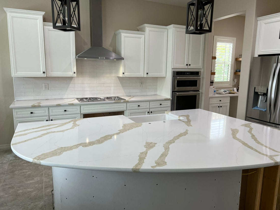 The Timeless Elegance of Gold Veining in Countertops - Marbino Surfaces