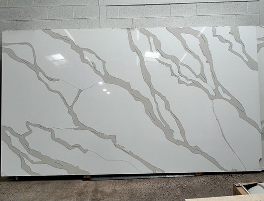 2cm, Full Slab, Quartz, quartz-slabs, white