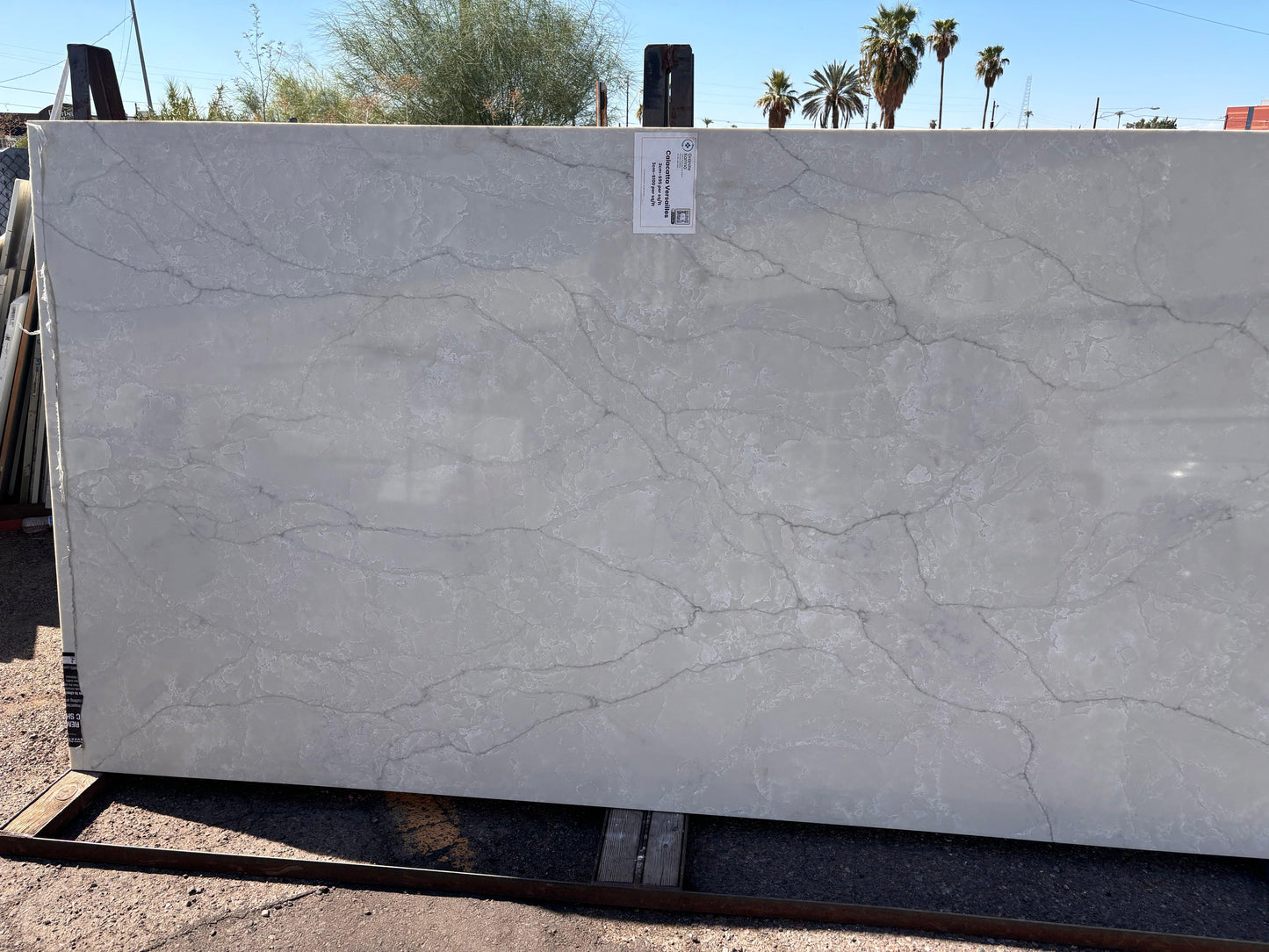2cm, Gray Veins, Quartz, Rare Find, Remnant, remnants, thickness-2cm Quartz Remnants