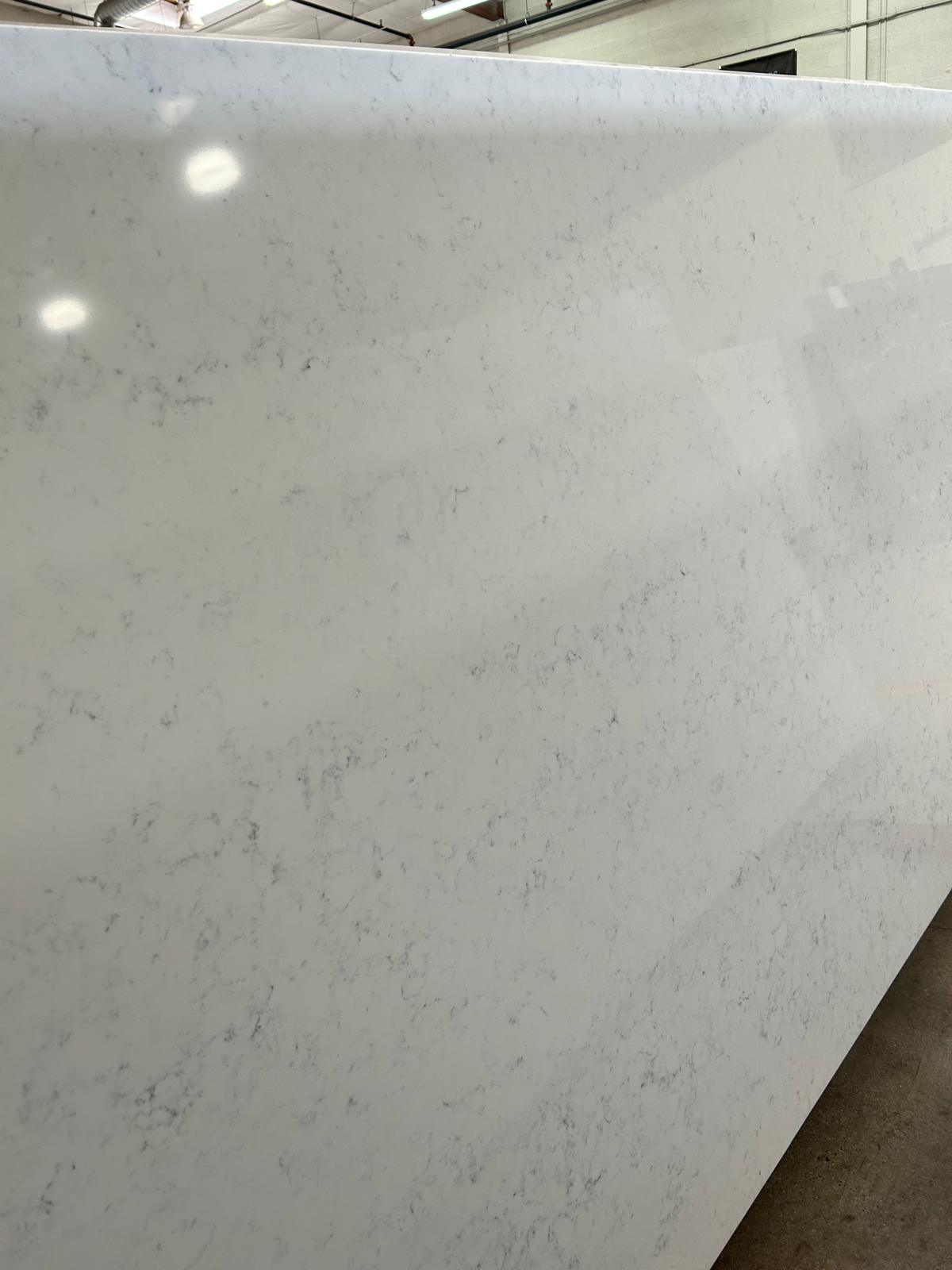 2cm, Full Slab, gold veins, Quartz, white Quartz Full Slab