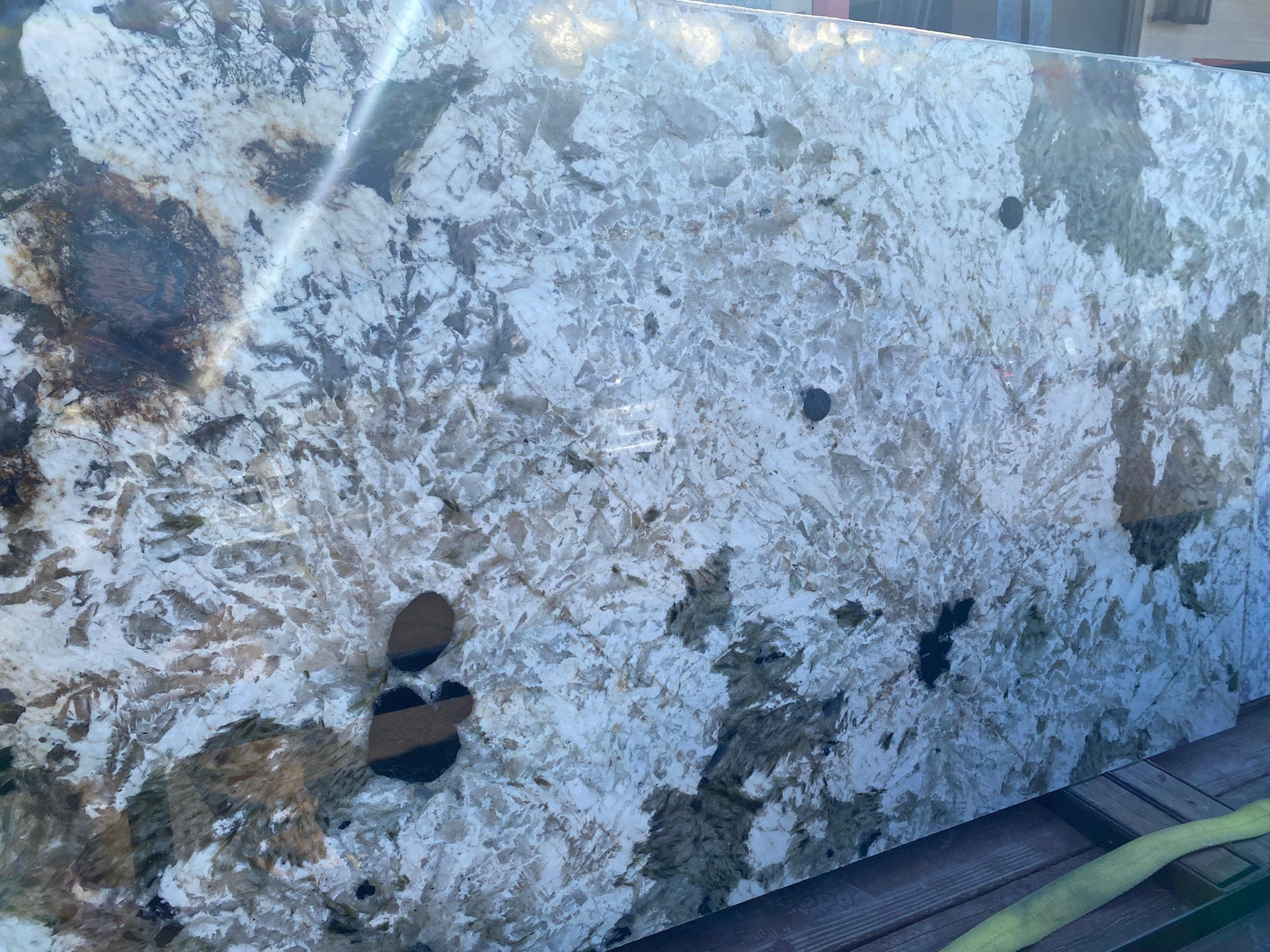 2cm, beige, bronze, brown, cream, Crystals, Flecks, gold, Granite, Rare Find, Remnant, remnants, Single, thickness-2cm