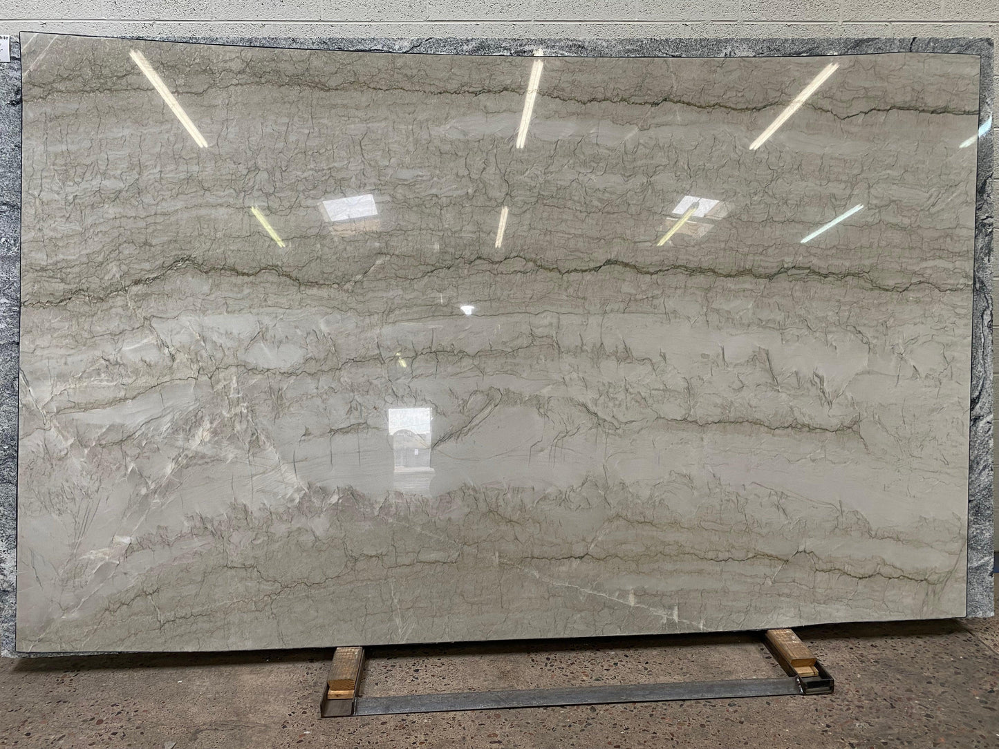 2cm, beige, cream, Full Slab, Outlet Material, Rare Find, Single Slab Quartzide