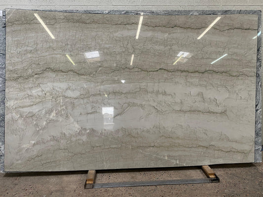 2cm, beige, cream, Full Slab, Outlet Material, Rare Find, Single Slab Quartzide