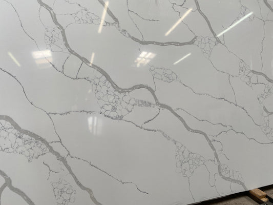 3cm, Full Slab, gray, Gray Veins, Grey, Grey Veins, hide, Quartz, quartz-slabs, Rare Find, Veins, white, White Quartz Quartz Full Slab