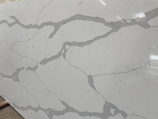2cm, Full Slab, Gray Veins, Grey Veins, hide, Quartz, quartz-slabs, thickness-2cm, Veins, white, White Quartz Quartz Full Slab