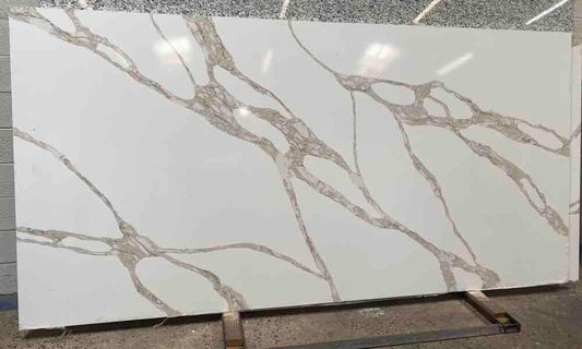 2cm, Brown Veins, thickness-2cm, Veins, white, White Quartz
