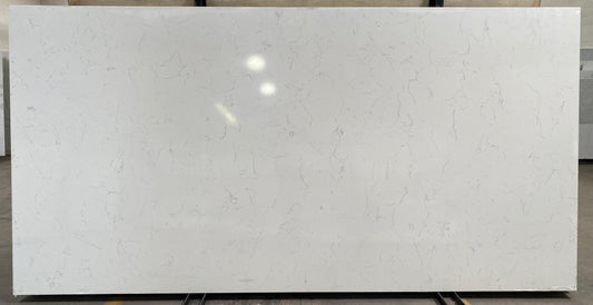 2cm, Full Slab, Gray Veins, Grey Veins, Light Veins, Outlet Material, Quartz, quartz-slabs, Rare Find, thickness-2cm, Veins, white, White Quartz