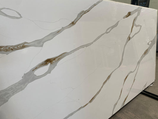 2cm, brown, Brown Veins, Full Slab, Glossy, gray, Gray Veins, Grey Veins, Outlet Material, Quartz, quartz-slabs, thickness-2cm, Veins, white, White Quartz Quartz Full Slab