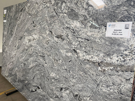 3cm, Flecks, Full Slab, Glossy, Granite, granite-slabs, gray, Gray Veins, Grey, Grey Veins, hide, Outlet Material, Rare Find, thickness-3cm