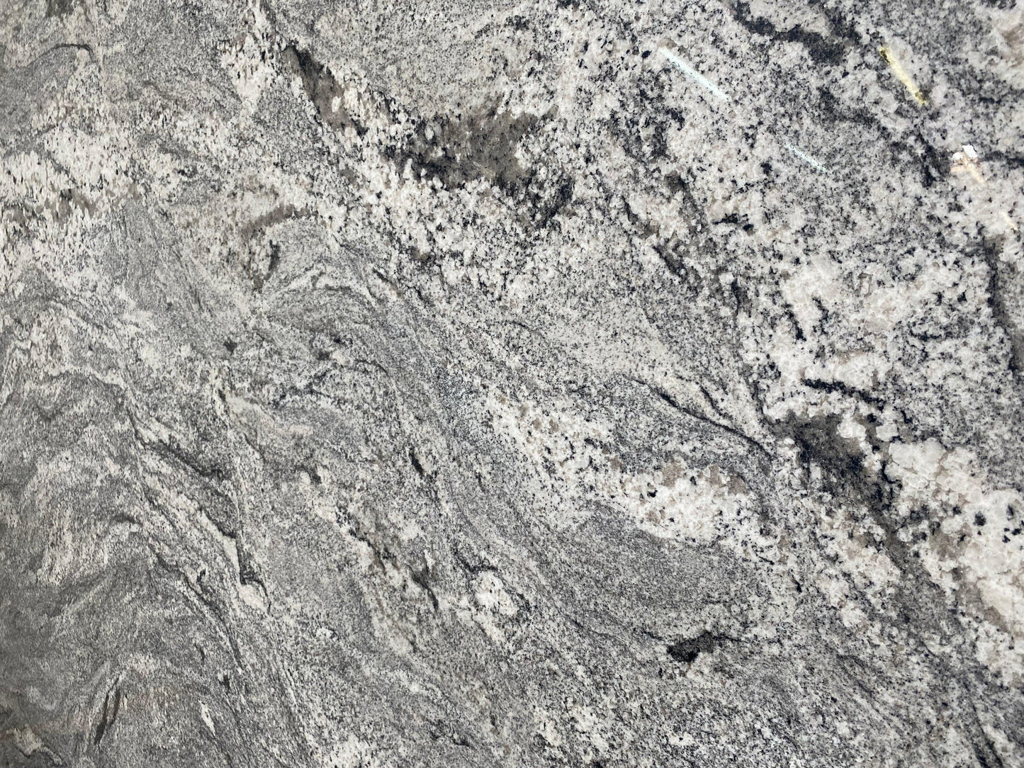 3cm, Flecks, Full Slab, Glossy, Granite, granite-slabs, gray, Gray Veins, Grey, Grey Veins, hide, Outlet Material, Rare Find, thickness-3cm