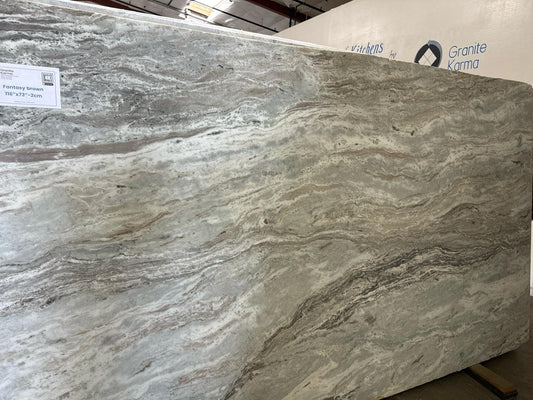 2cm, beige, brown, Coffee, cream, Crystals, Flecks, Full Slab, green, Marble, marble-slabs, Rare Find, thickness-2cm
