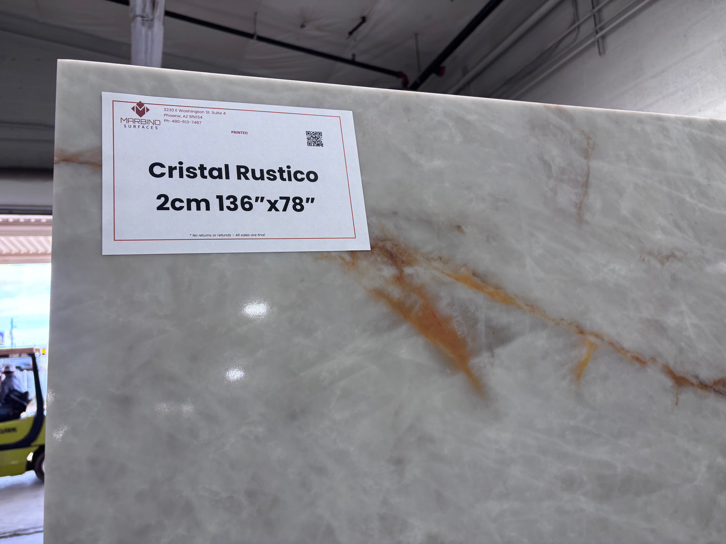 Cristal Rustico Super Jumbo
