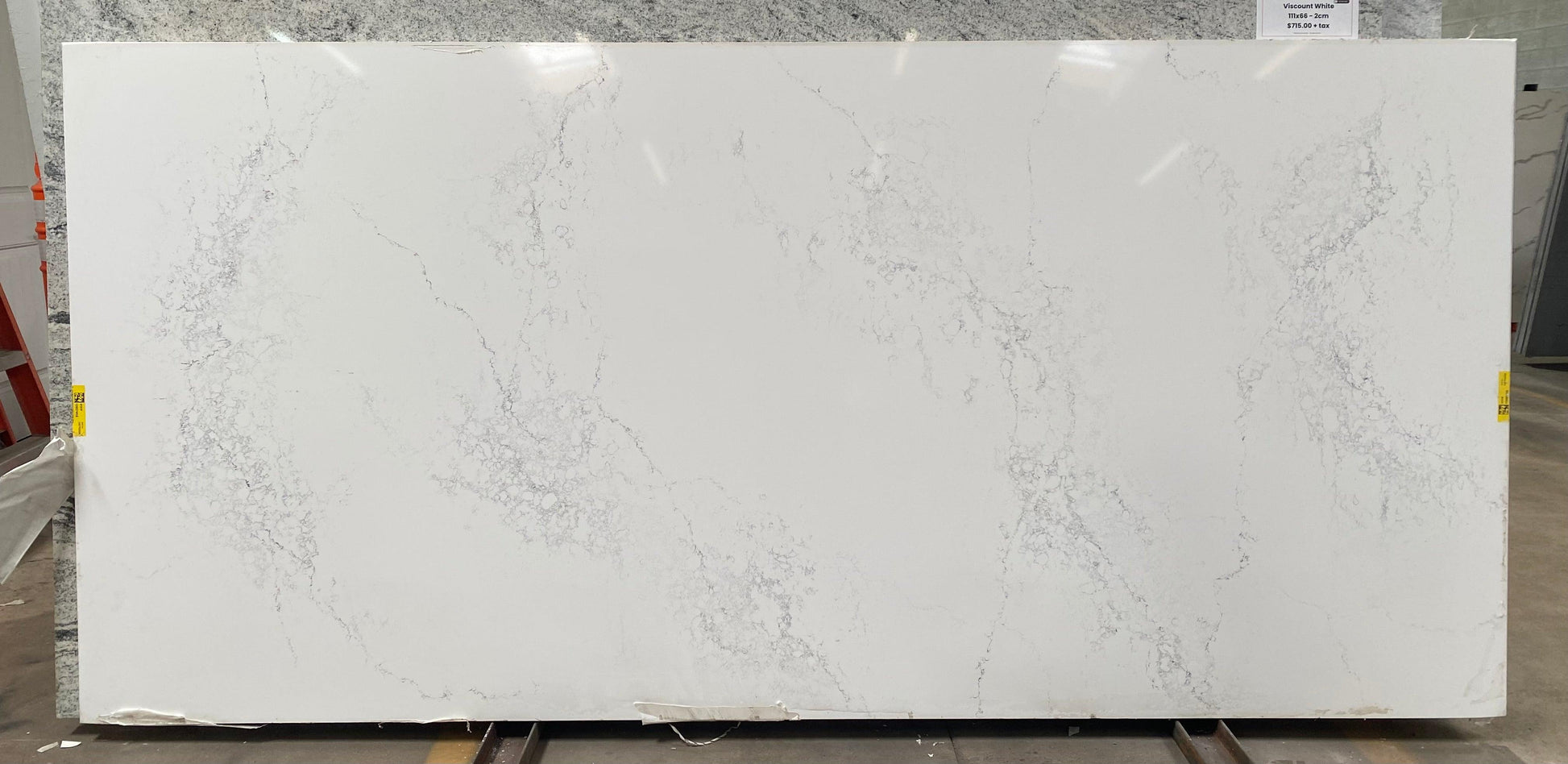 3cm, Full Slab, Glossy, hide, Light Veins, Outlet Material, Quartz, quartz-slabs, Rare Find, thickness-3cm, white, White Quartz Quartz Full Slab