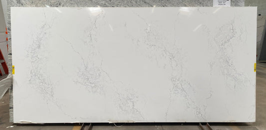 3cm, Full Slab, Glossy, hide, Light Veins, Outlet Material, Quartz, quartz-slabs, Rare Find, thickness-3cm, white, White Quartz Quartz Full Slab