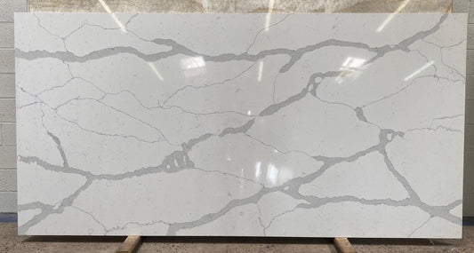 2cm, Full Slab, Gray Veins, Grey Veins, hide, Quartz, quartz-slabs, thickness-2cm, Veins, white, White Quartz Quartz Full Slab