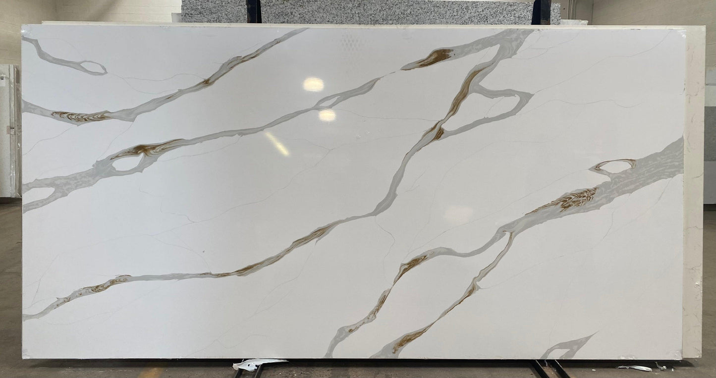 2cm, brown, Brown Veins, Full Slab, Glossy, gray, Gray Veins, Grey Veins, Outlet Material, Quartz, quartz-slabs, thickness-2cm, Veins, white, White Quartz Quartz Full Slab