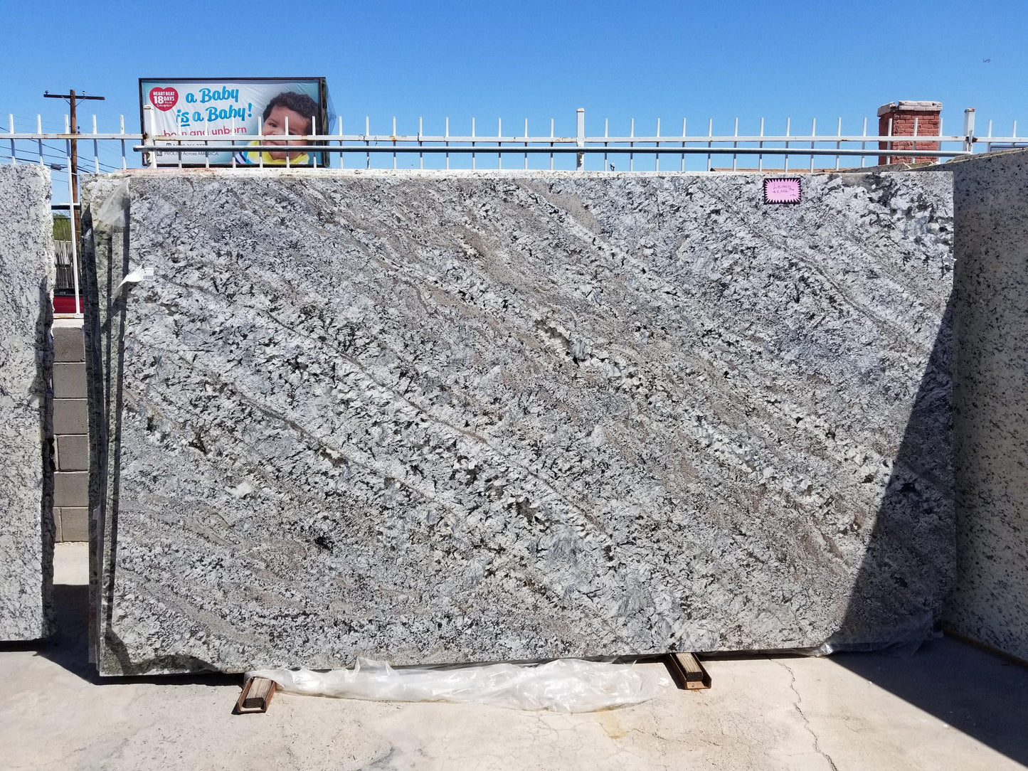 2cm, Full Slab, Granite, gray, Gray Veins, Grey Veins, Rare Find, Veins Granite Full Slab