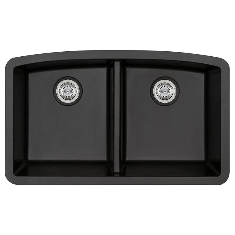 black, Double, Matte, Quartz, Sink, sinks Sink