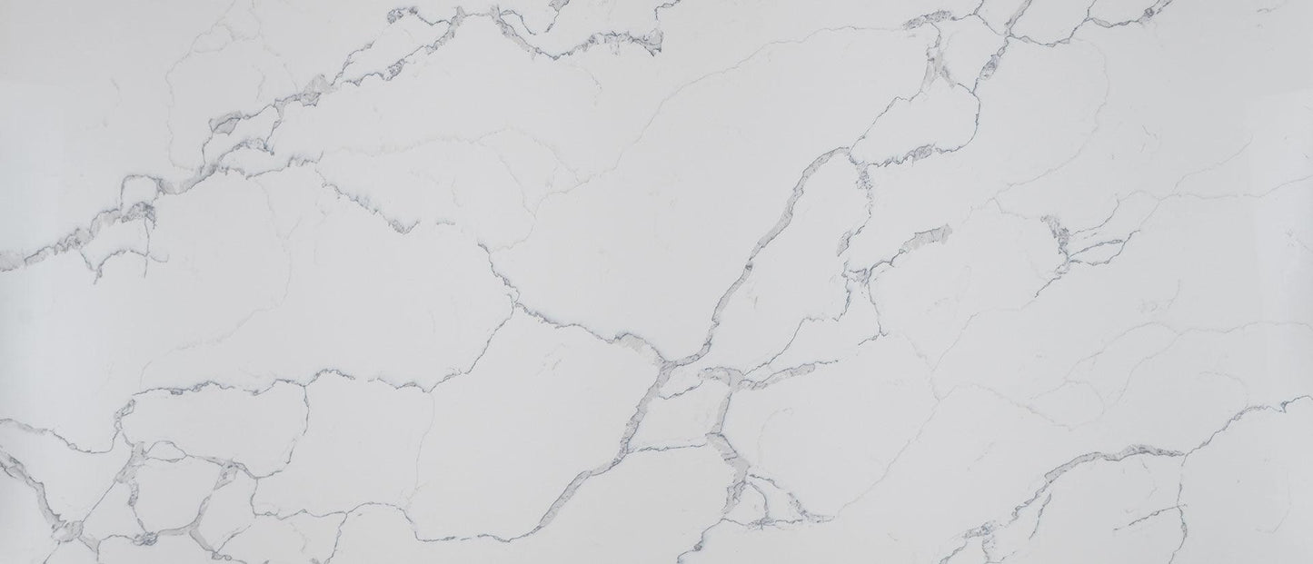 2cm, 3cm, Full Slab, Gray Veins, Grey Veins, Quartz, quartz-slabs, thickness-2cm, thickness-3cm, Veins, white, White Quartz Quartz Full Slab