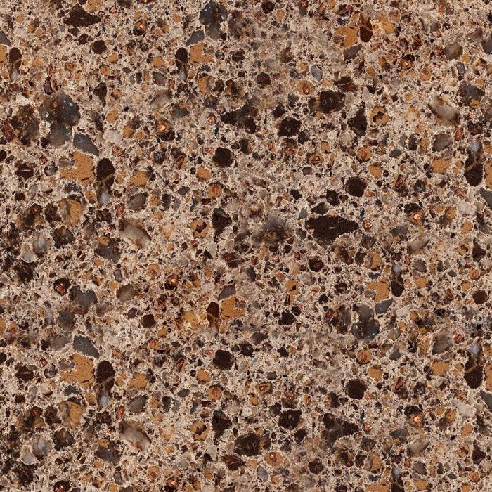 2cm, bronze, brown, Coffee, Flecks, Full Slab, Pecks, Quartz, quartz-slabs Quartz Full Slab