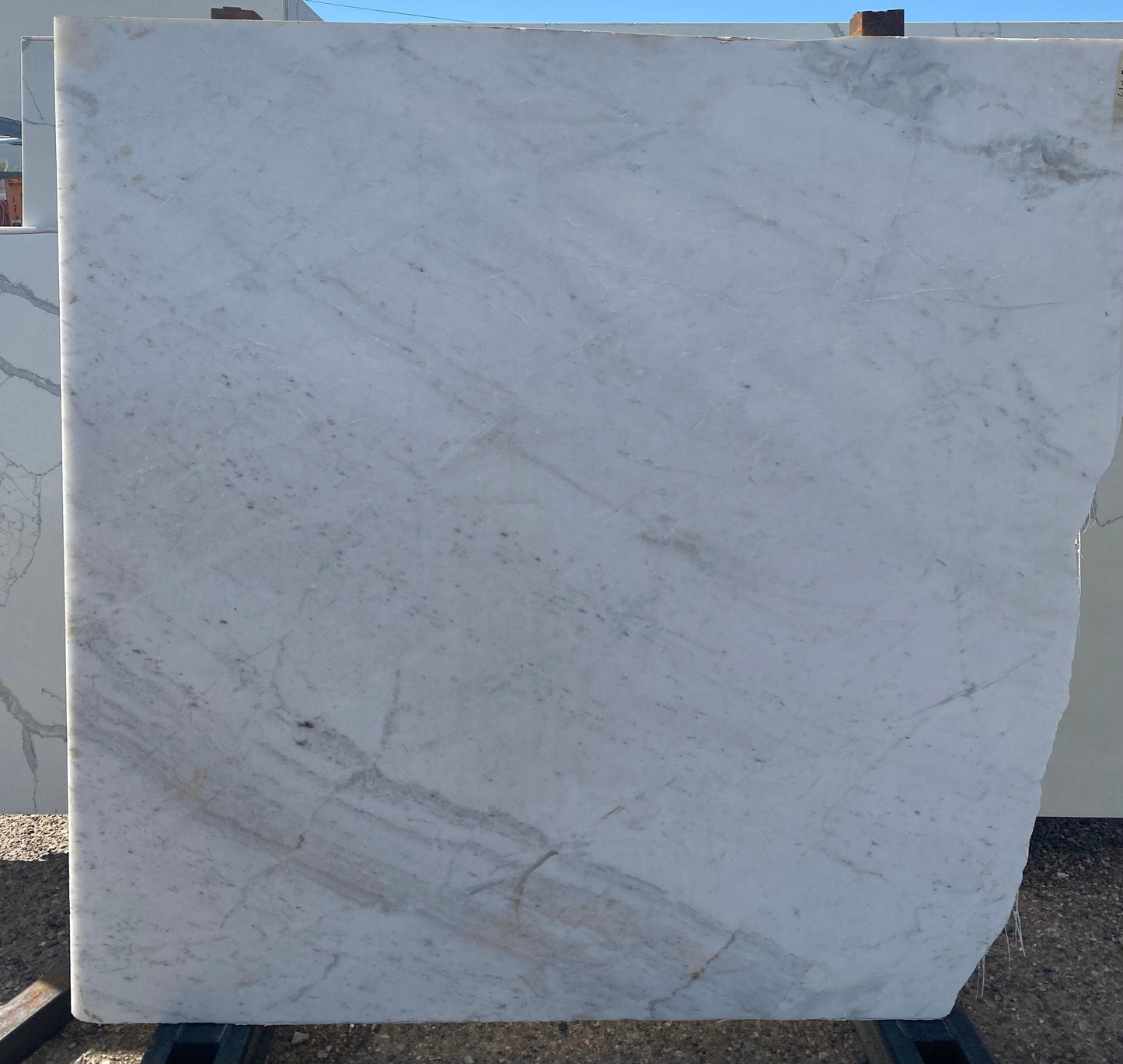 3cm, Glossy, Granite, gray, Gray Veins, Grey Veins, Light Veins, Marble, Outlet Material, Pecks, Rare Find, Remnant, remnants, Single, thickness-3cm, Veins, white, White Veins Granite Remnant in Scottsdale.