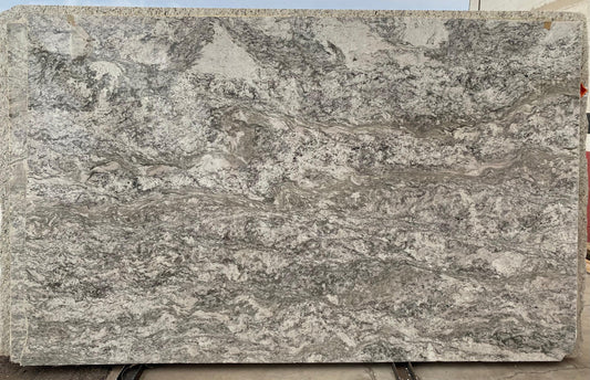 2cm, Crystals, Full Slab, Glossy, Granite, granite-slabs, gray, green, Rare Find, thickness-2cm Granite Full Slab